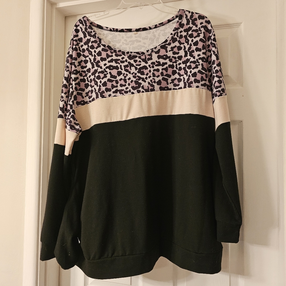 Leopard Long Sleeve Top